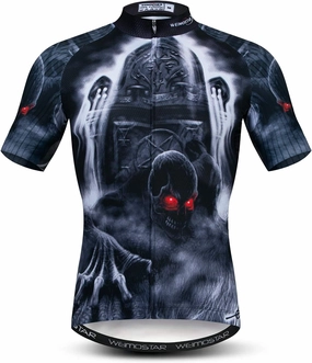 Weimostar Summer Men's Cycling Jersey Short Sleeve Mountain Bike Road Bicycle Shirt