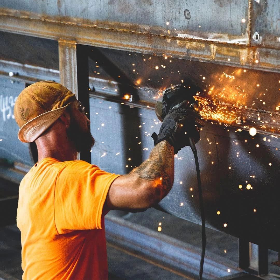 Welder Nation 8 Panel Soft, 8 oz Light Weight Cotton Welding Cap, Durable for Safety and Protection While Welding. Stick ARC