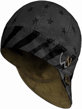 Welder Nation 8 Panel Soft, 8 oz Light Weight Cotton Welding Cap, Durable for Safety and Protection While Welding. Stick ARC