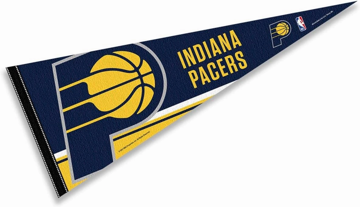 WinCraft Indiana Pacers Pennant Full Size 12 in X 30 in