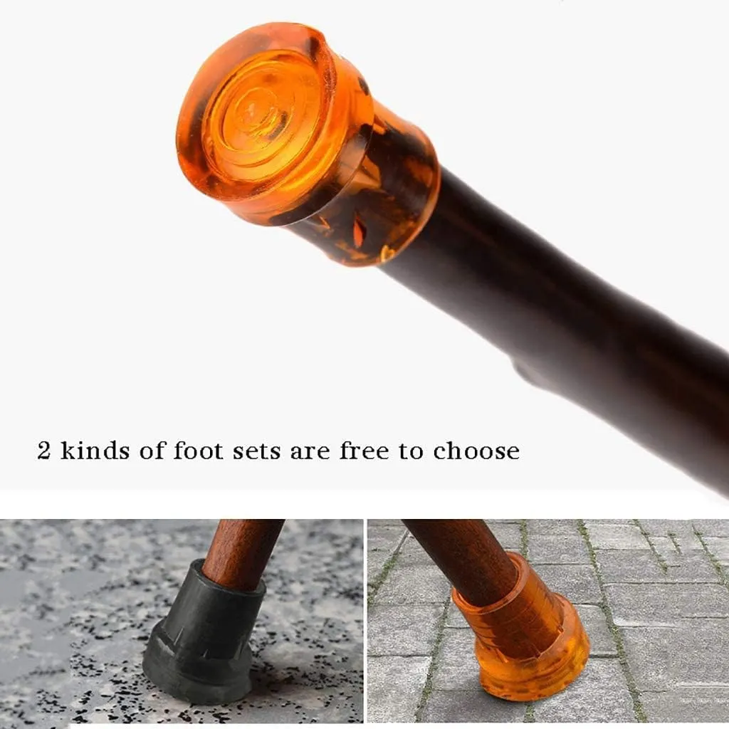 Wooden Cane Walking Stick Elderly Crutches,Solid Wood Stick,Stick,Fine Carving Bamboo Festival Elderly Crutches,Length Pattern 90 cm Long Can Be Cropped If Needed Wood Canes (Color : B)